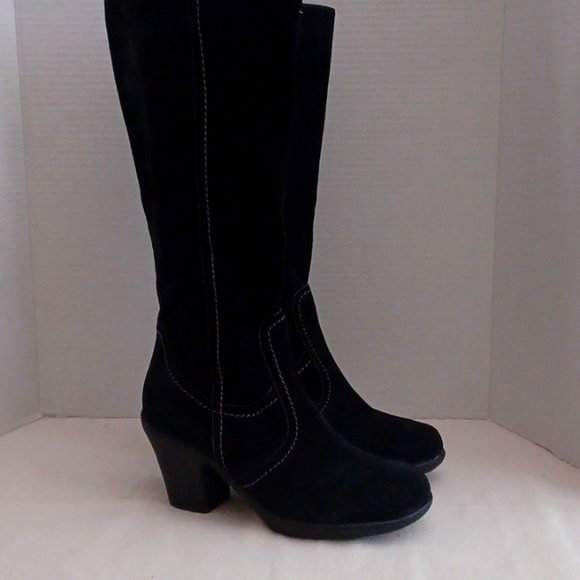 Easy Spirit, Black Suede boots Sz 6.5 - Picture 3 of 7